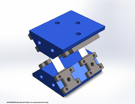 Isometric CAD assembly